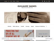 Tablet Screenshot of guillaumesagnes.com